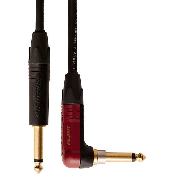 Signature Silent Instrument Cable Straight to Angle 25 ft