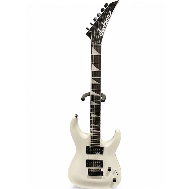 Used Jackson JS22 Dinky Snow White Solid Body Electric Guitar