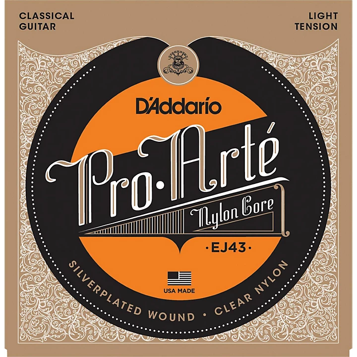 EJ43 Pro Arte Light Tension Classical Guitar Strings