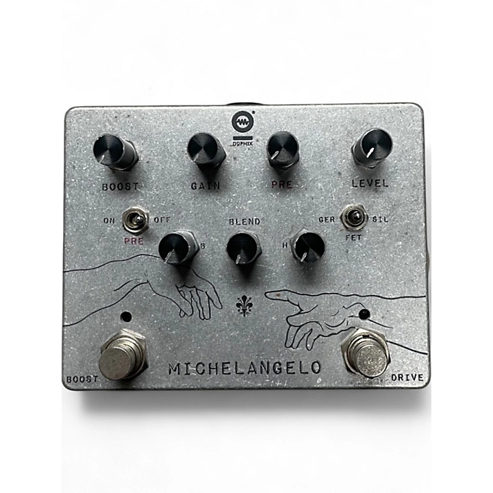 Used Dophix Michelangelo Overdrive Plus Effect Pedal