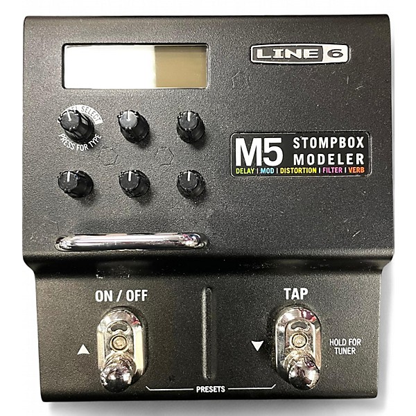 Used Line 6 M5 Stompbox Modeler Effect Processor