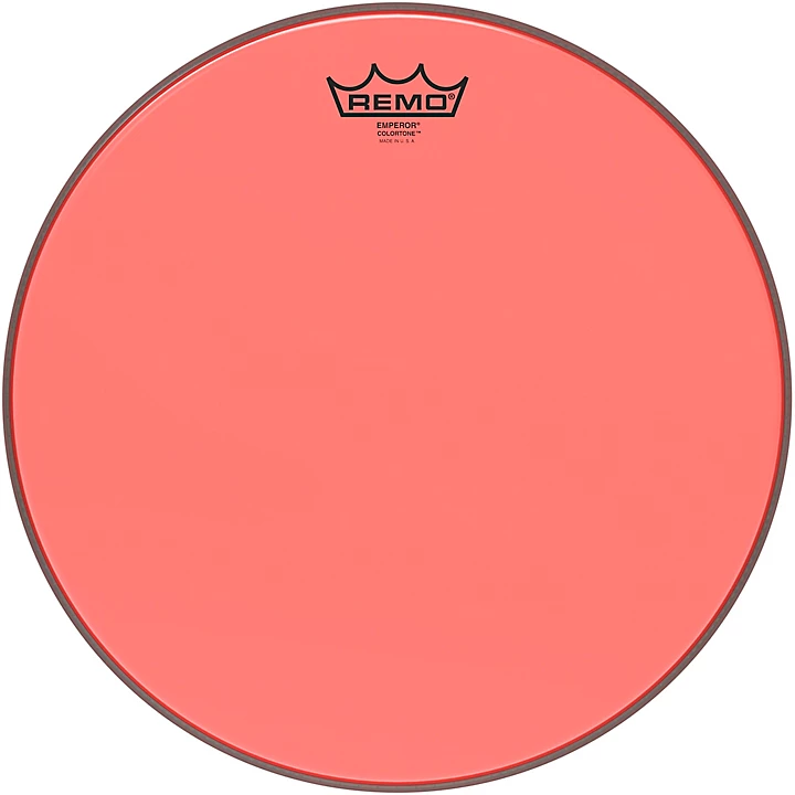 Emperor Colortone Red Drum Head