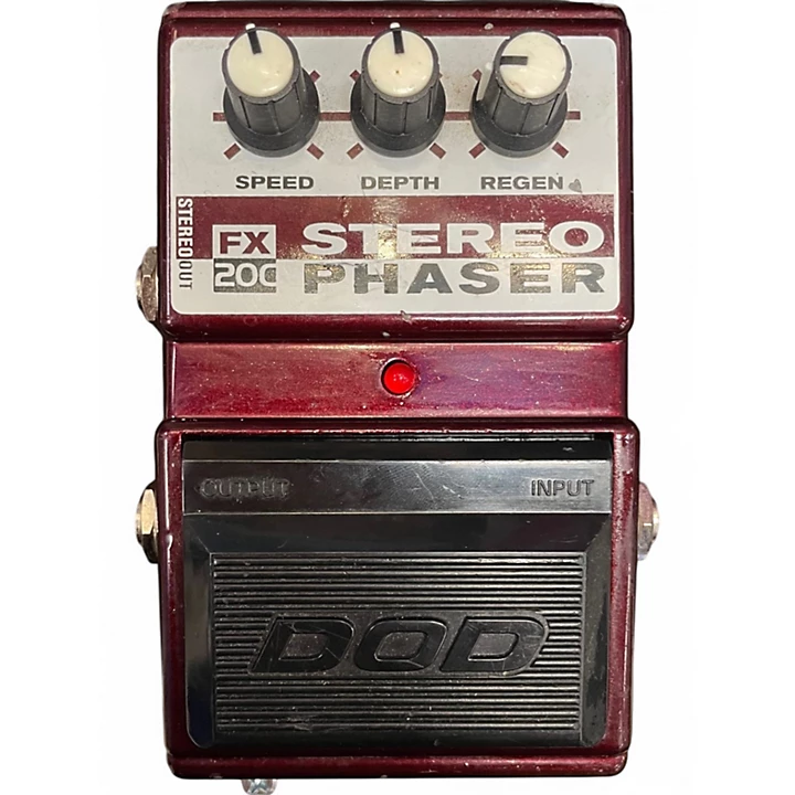 Used DOD FX20C STEREO PHASER Effect Pedal