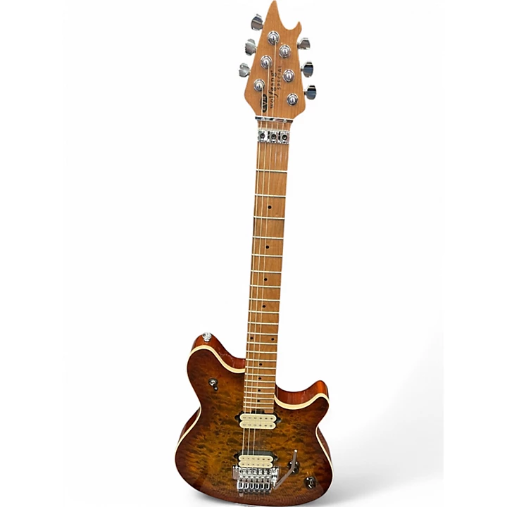 Used EVH Wolfgang Special QM SOLAR Solid Body Electric Guitar