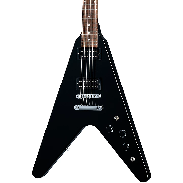 Gibson '80s Flying V Electric Guitar Ebony