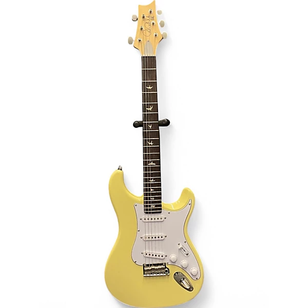 Used PRS SE Silver Sky TV Yellow Solid Body Electric Guitar
