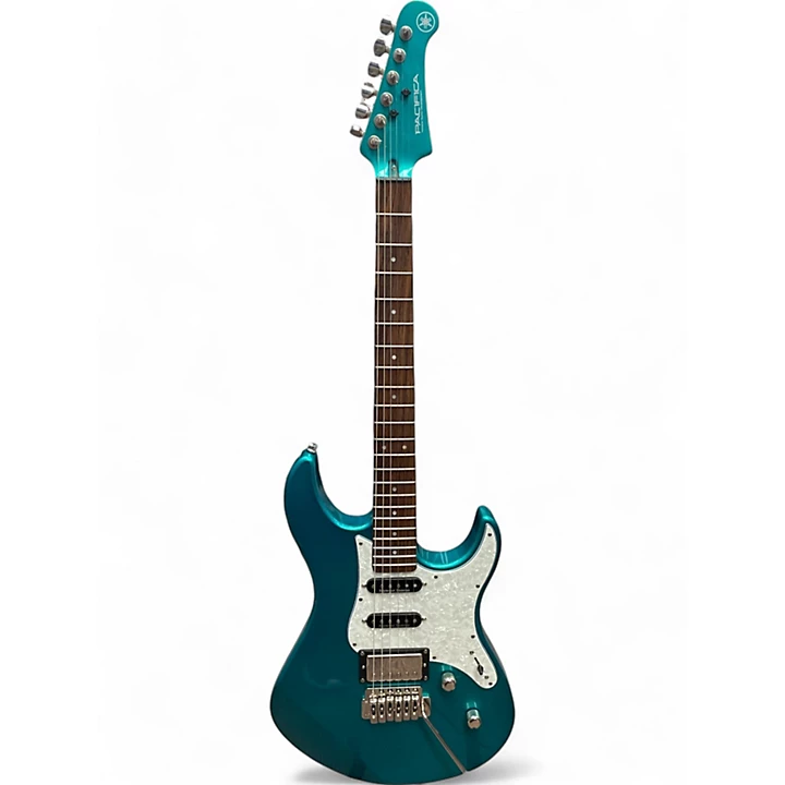Pacifica Used Pacifica PAC612VIIX TEAL Solid Body Electric Guitar.gc