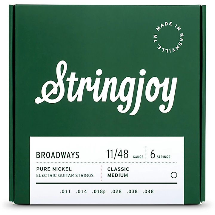 Broadways Pure Nickel Electric Guitar Strings