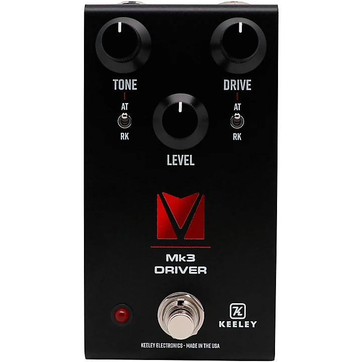 Mk3 Driver Andy Timmons Full Range Overdrive Effects Pedal Black