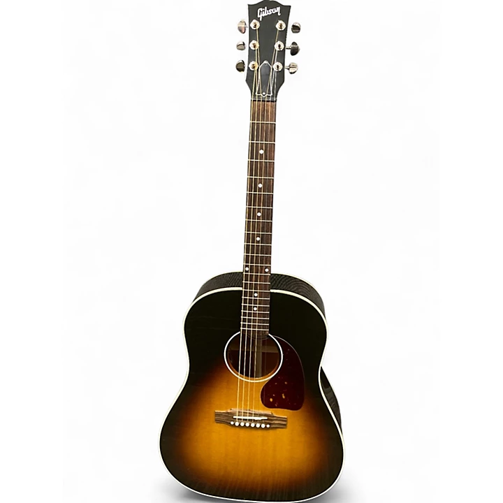 Used Gibson J45 Standard Vintage Sunburst Acoustic Electric Guitar