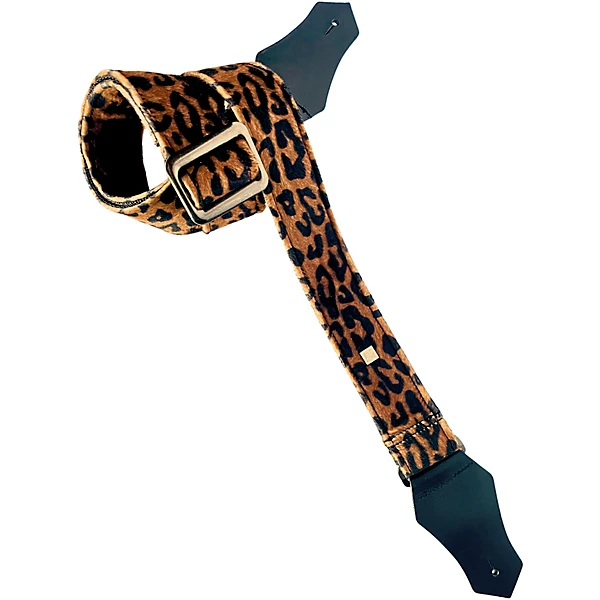 Dark Leopard Signature Guitar Strap 2 in