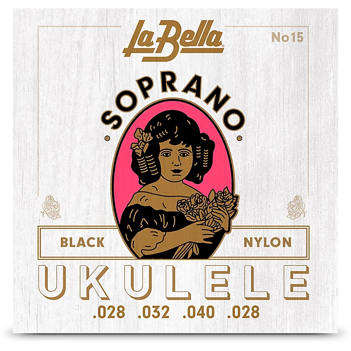 Soprano Black Nylon Ukulele Strings