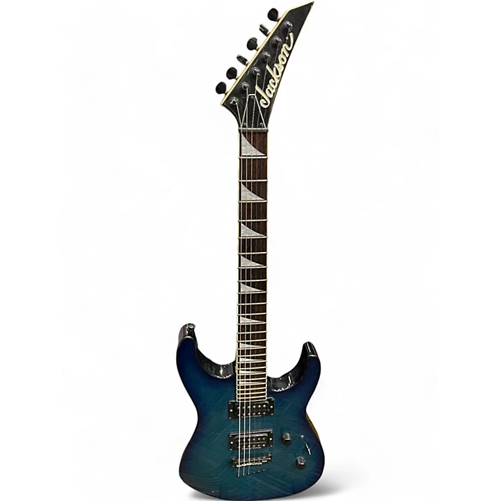 Jackson Used Jackson DK2T DINKY Blue Solid Body Electric Guitar.gc