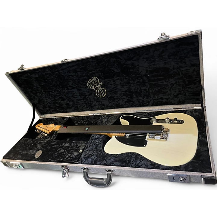 Used Patrick James Eggle OZ T Trans Blonde Solid Body Electric Guitar