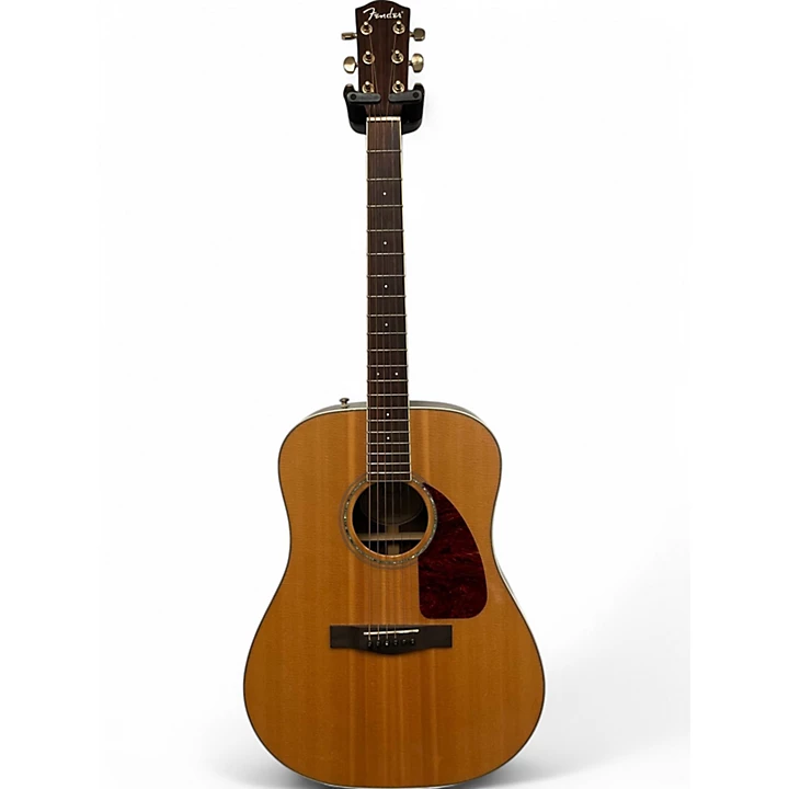 Used Fender CD320AS Dreadnought Natural Acoustic Guitar