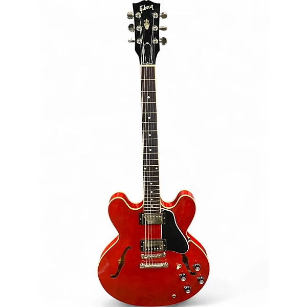 Used Gibson ES335 Memphis Cherry Hollow Body Electric Guitar