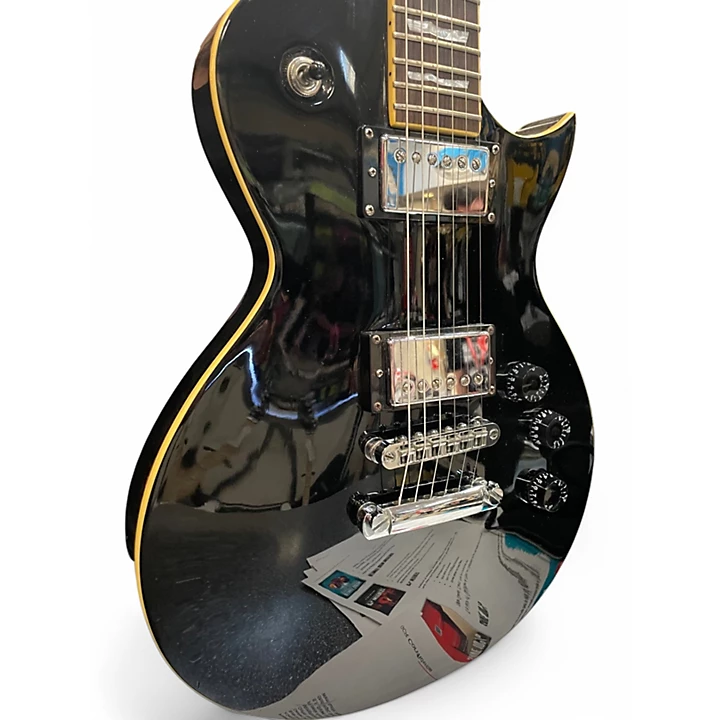 ESP Used ESP LTD EC400AT BLACK Solid Body Electric Guitar.gc