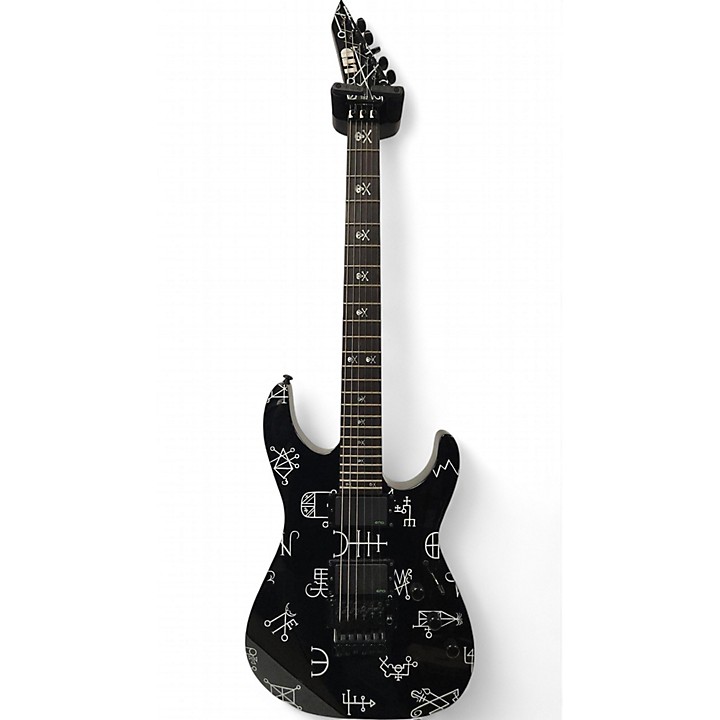 Used ESP LTD KH Demonology Black Solid Body Electric Guitar