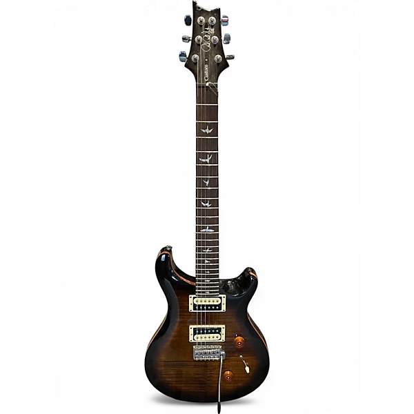 Used PRS CM4 SE Custom 24 Trans Amber Solid Body Electric Guitar