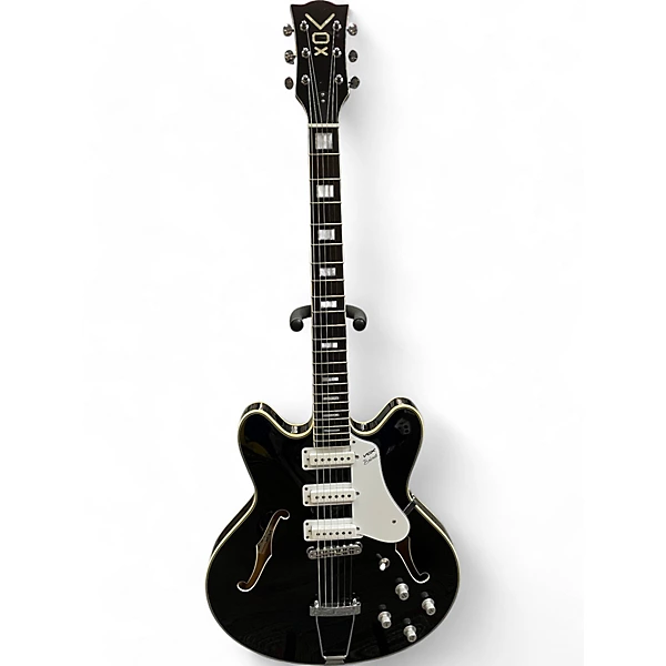 Used VOX Bobcat S66 Black Hollow Body Electric Guitar