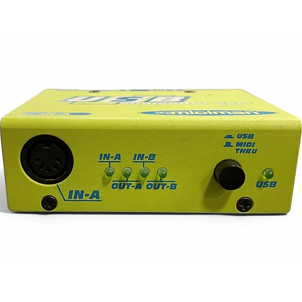 Midiman Used Midiman USB Midisport 2x2 MIDI Utility.gc