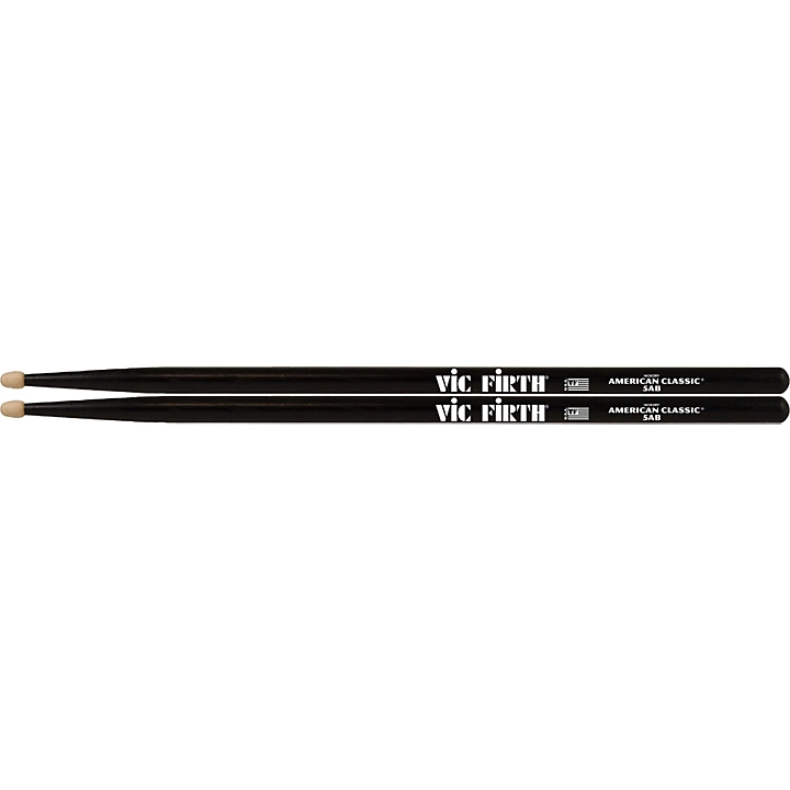 American Classic Drumsticks with Black Finish 5A Wood
