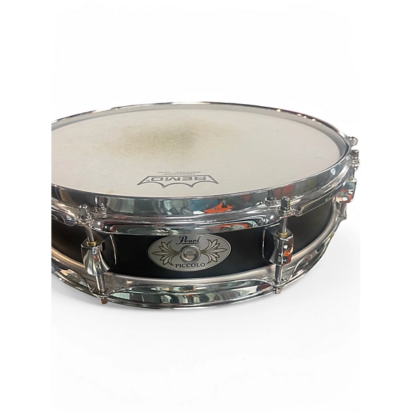 Pearl Used Pearl 35X13 Piccolo Snare Black Drum.gc