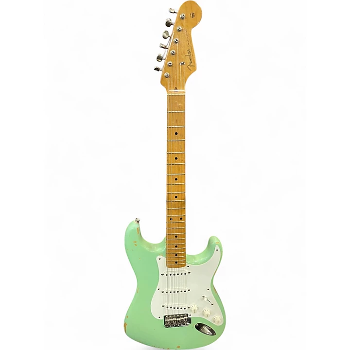 Used Fender AVRI STRAT SFG 56 RELICED SEAFOAMGREEN Solid Body Electric Guitar
