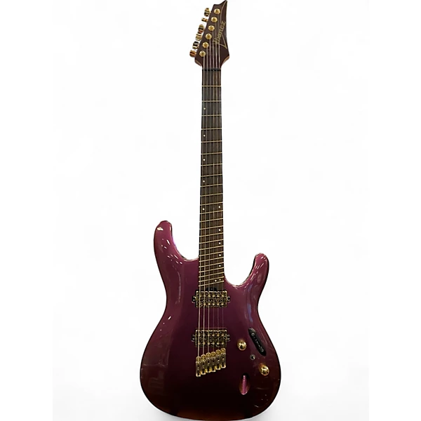 Used Ibanez SML721 GOLD CHAMELEON Solid Body Electric Guitar