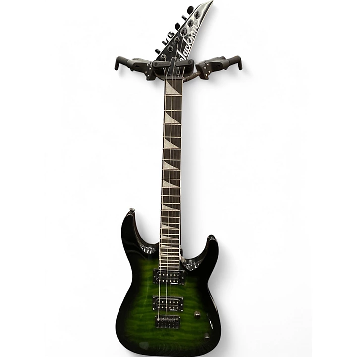 Used Jackson JS32 Dinky GREEN Solid Body Electric Guitar