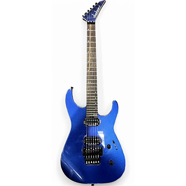 Used Jackson AMERICAN SERIES VIRTUOSO MYSTIC BLUE Solid Body Electric Guitar