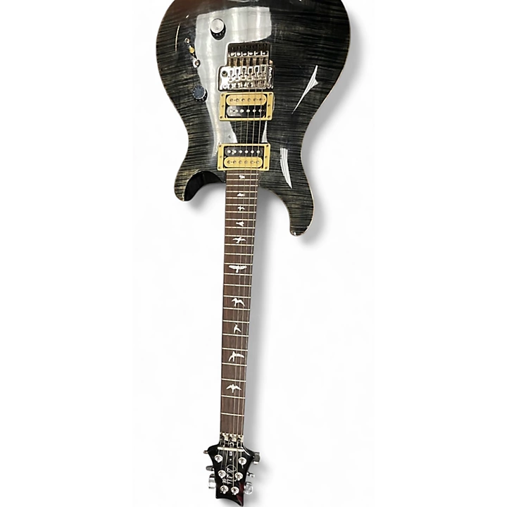 PRS Used PRS SE Custom 24 GREY BLACK Solid Body Electric Guitar.gc