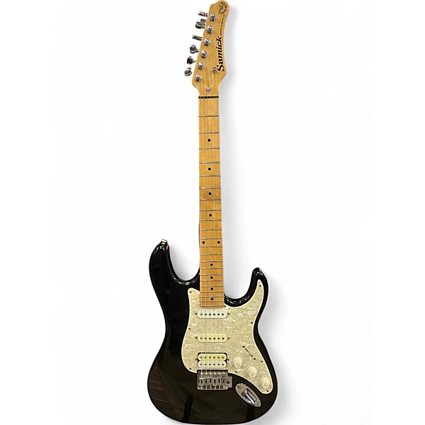 Used Sammick SSM1 Black Solid Body Electric Guitar