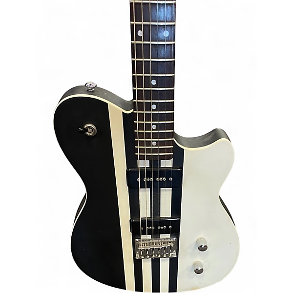 Used Sublime TOMCAT BLACK AND WHITE Solid Body Electric Guitar