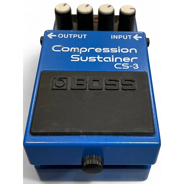 Used BOSS CS3 Compressor Sustainer Effect Pedal