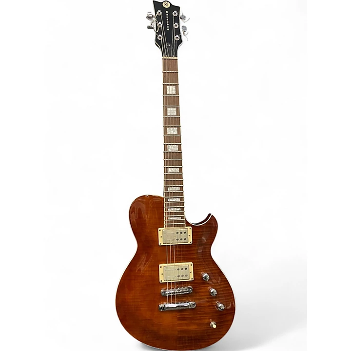 Reverend Used Reverend Roundhouse Brown Solid Body Electric Guitar.gc