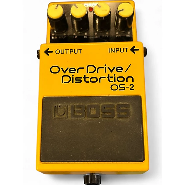 BOSS Used BOSS OS2 Overdrive Distortion Effect Pedal