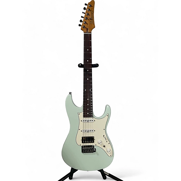 Used Ibanez az2204nw mint green Solid Body Electric Guitar