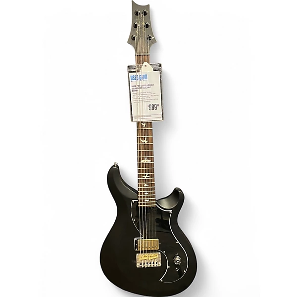 Used PRS S2 Vela BLACK Solid Body Electric Guitar