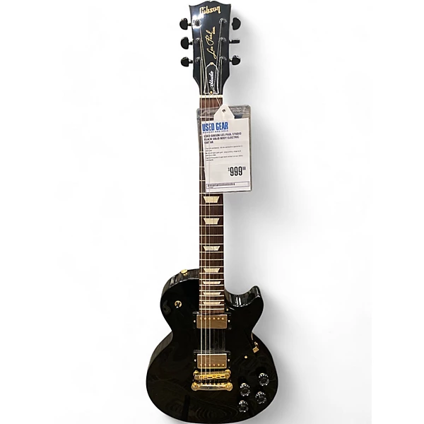Gibson Used 2021 Gibson Les Paul Studio black Solid Body Electric Guitar.gc
