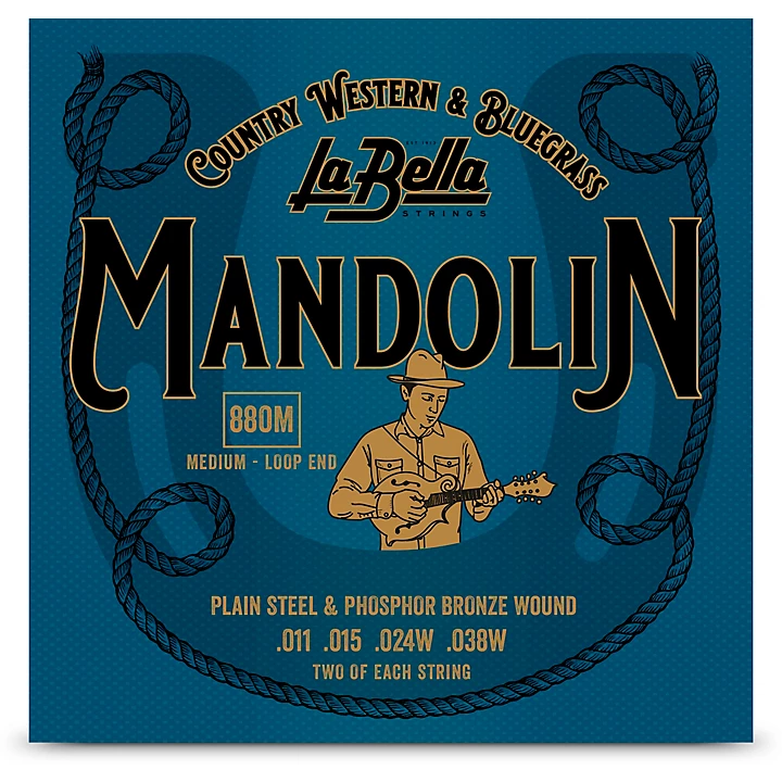 880 Phosphor Bronze Mandolin Strings Medium