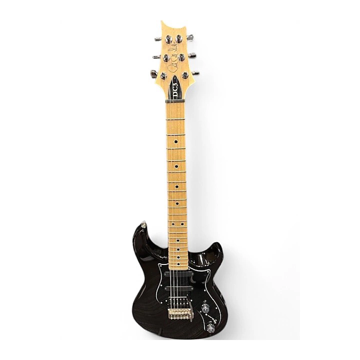 Used PRS DC3 Trans Black Solid Body Electric Guitar