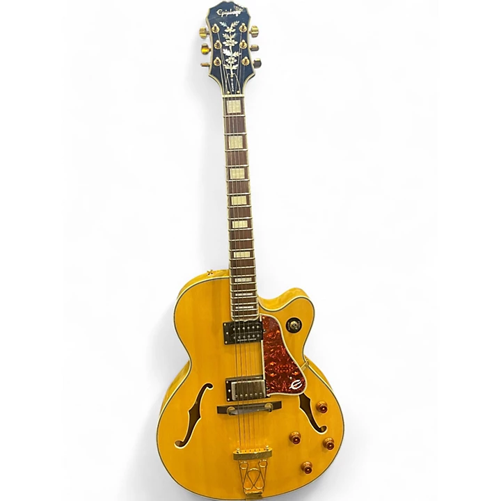 Epiphone Used Epiphone EMPEROR Natural Hollow Body Electric Guitar