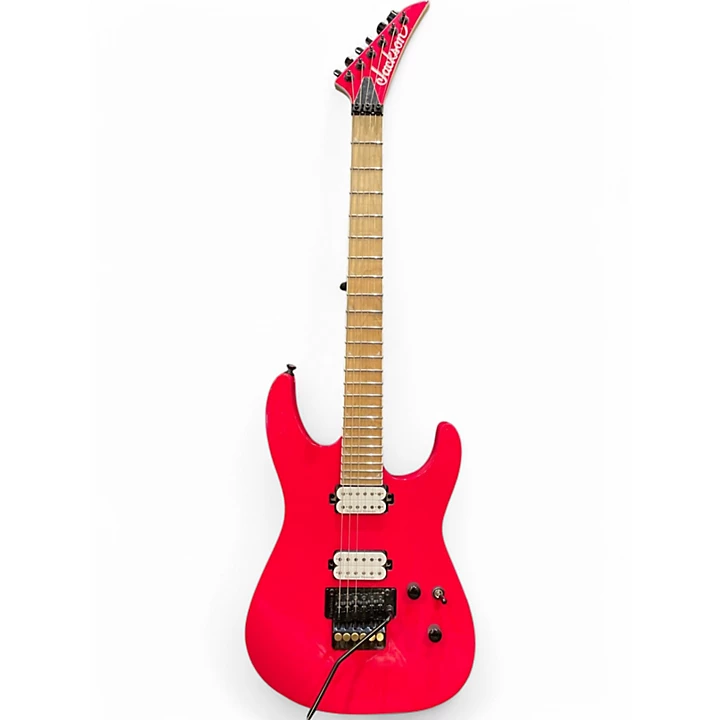 Used Jackson SL2M Hot Pink Solid Body Electric Guitar