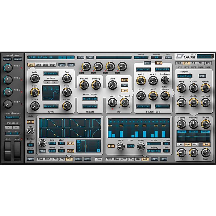 Spire Virtual Synthesizer
