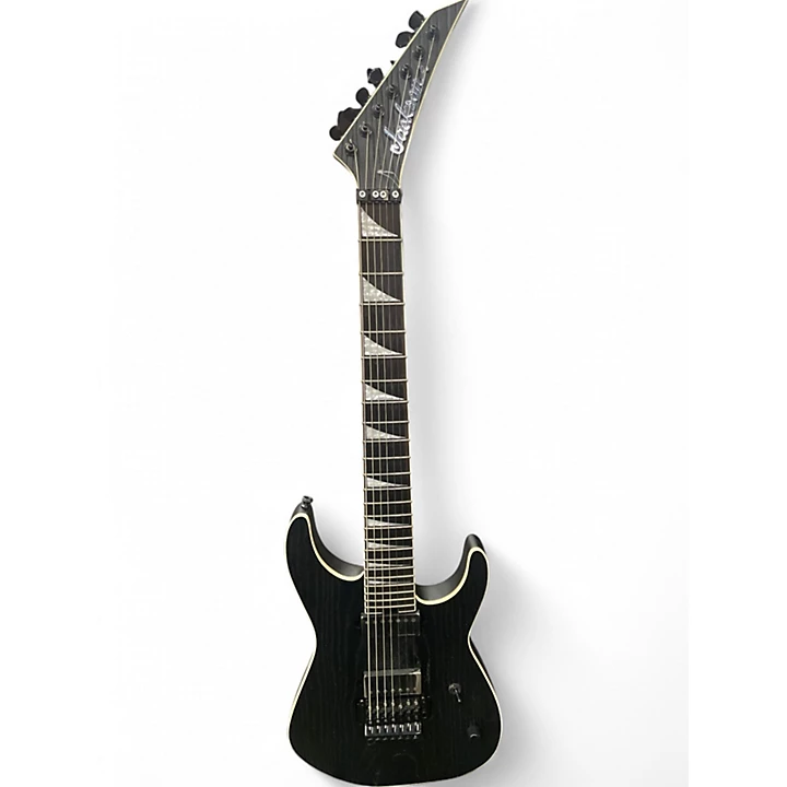 Used Jackson JEFF LOOMIS Black Solid Body Electric Guitar