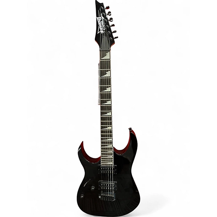 Used Ibanez GRG120BDXL Black Electric Guitar