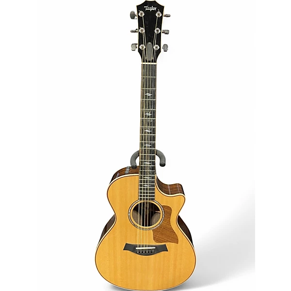 Taylor Used Taylor 812CE Natural Acoustic Electric Guitar