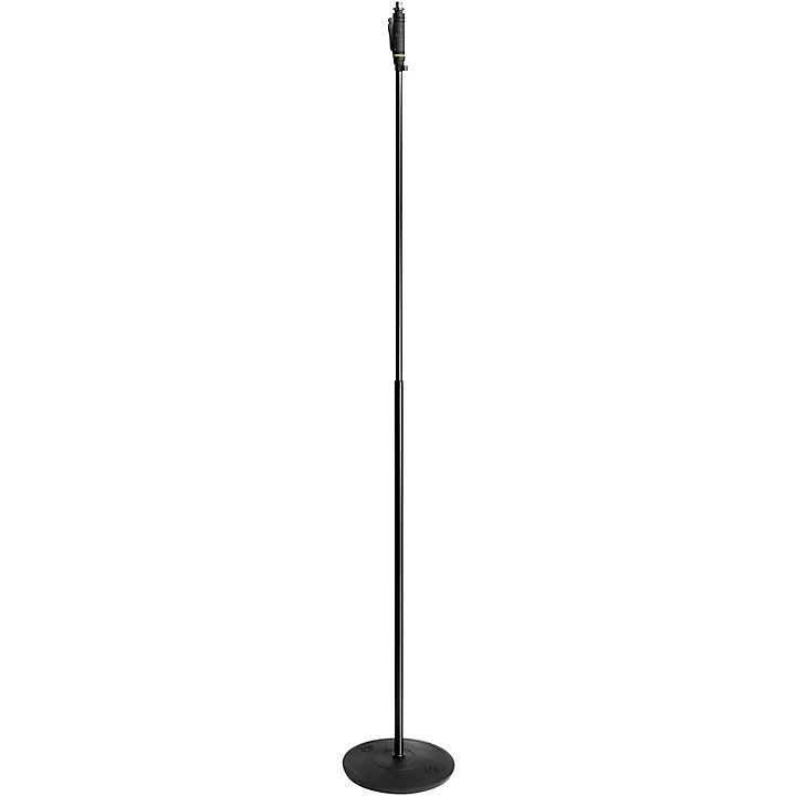 Microphone Stand With Round Base And One Hand Clutch