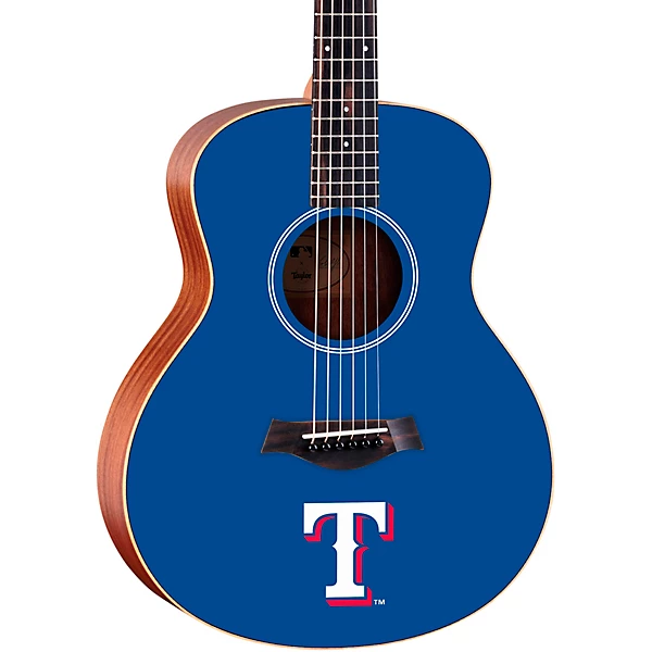 GS Mini MLB Texas Rangers Acoustic Guitar Graphic